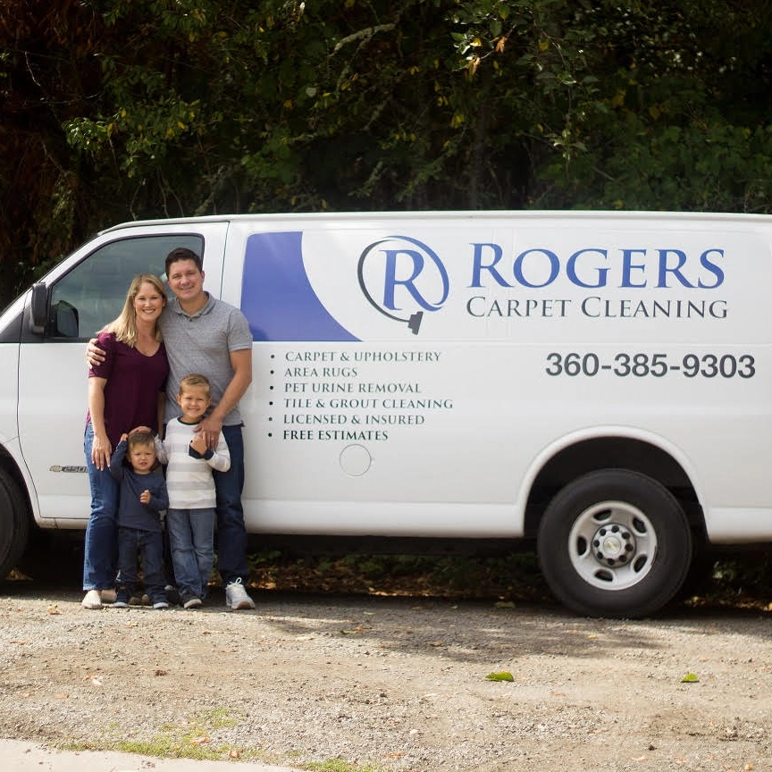 Rogers Carpet Cleaning family owned business Port Townsend Washington